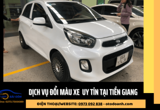 Dịch vụ đổi màu xe của ô tô Đỗ Anh Sài Gòn ở Tiền Giang