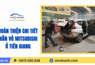 Hoàn thiện chi tiết thân vỏ Mitsubishi ở Tiền Giang  - Liên hệ ngay Đỗ Anh Sài Gòn