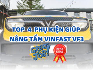 Top 4 phụ kiện nâng tầm cho Vinfast VF3 tại Ô Tô Đỗ Anh