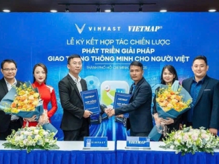 VinFast bắt tay VietMap hợp tác chiến lược phát triển giải pháp giao thông thông minh cho người Việt