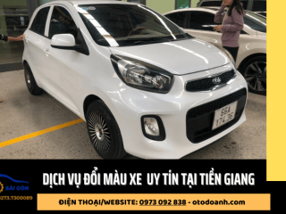 Dịch vụ đổi màu xe của ô tô Đỗ Anh Sài Gòn ở Tiền Giang