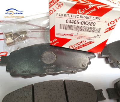 Phanh Trước dùng cho Innova 2006-2014 chính hãng Toyota